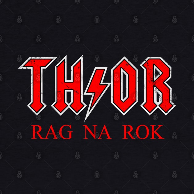 Asgardian Rock God Of Thunder Superhero Rock And Roll Band by BoggsNicolas